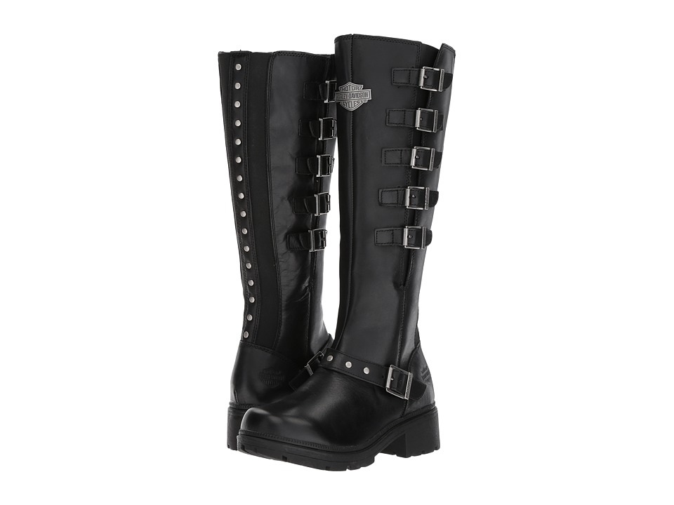 Harley-Davidson Glassford (Black) Women's Lace-up Boots