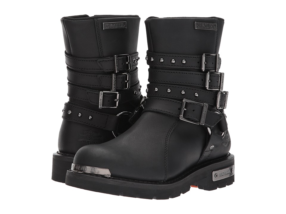 Harley-Davidson Eddington (Black) Women's Pull-on Boots