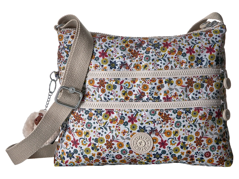 Kipling - Alvar Crossbody Bag (Chatty Daisies) Cross Body Handbags