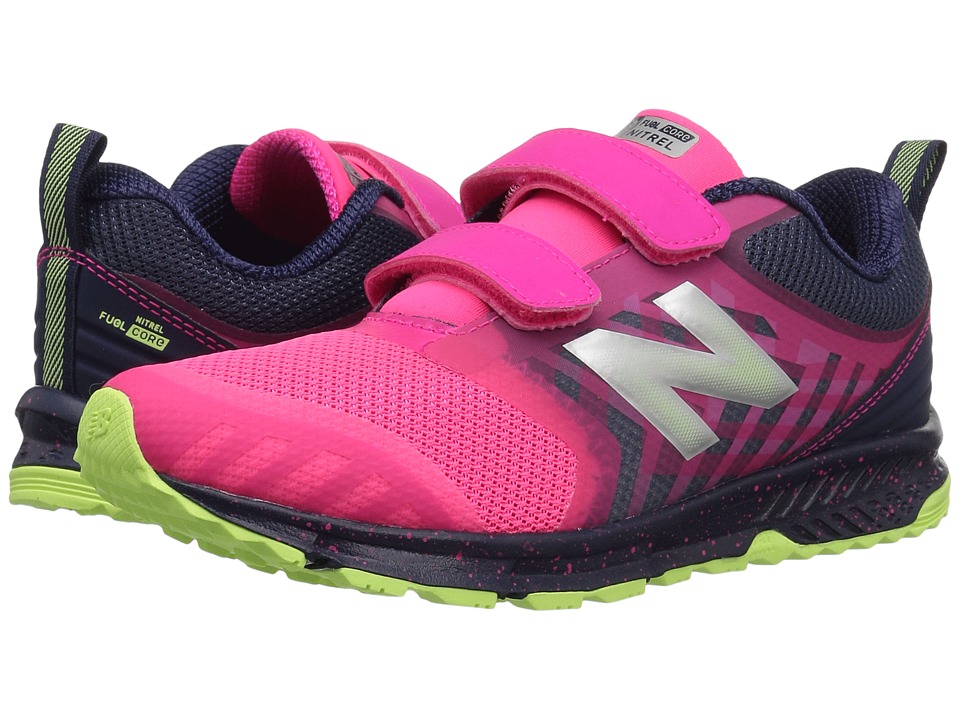 New Balance Kids KENTRv3Y (Little Kid/Big Kid) (Pink/Grey) Girls Shoes