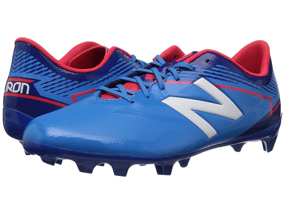 New Balance Kids JSFDFv3 Soccer (Little Kid/Big Kid) (Bolt/Team Royal) Kids Shoes