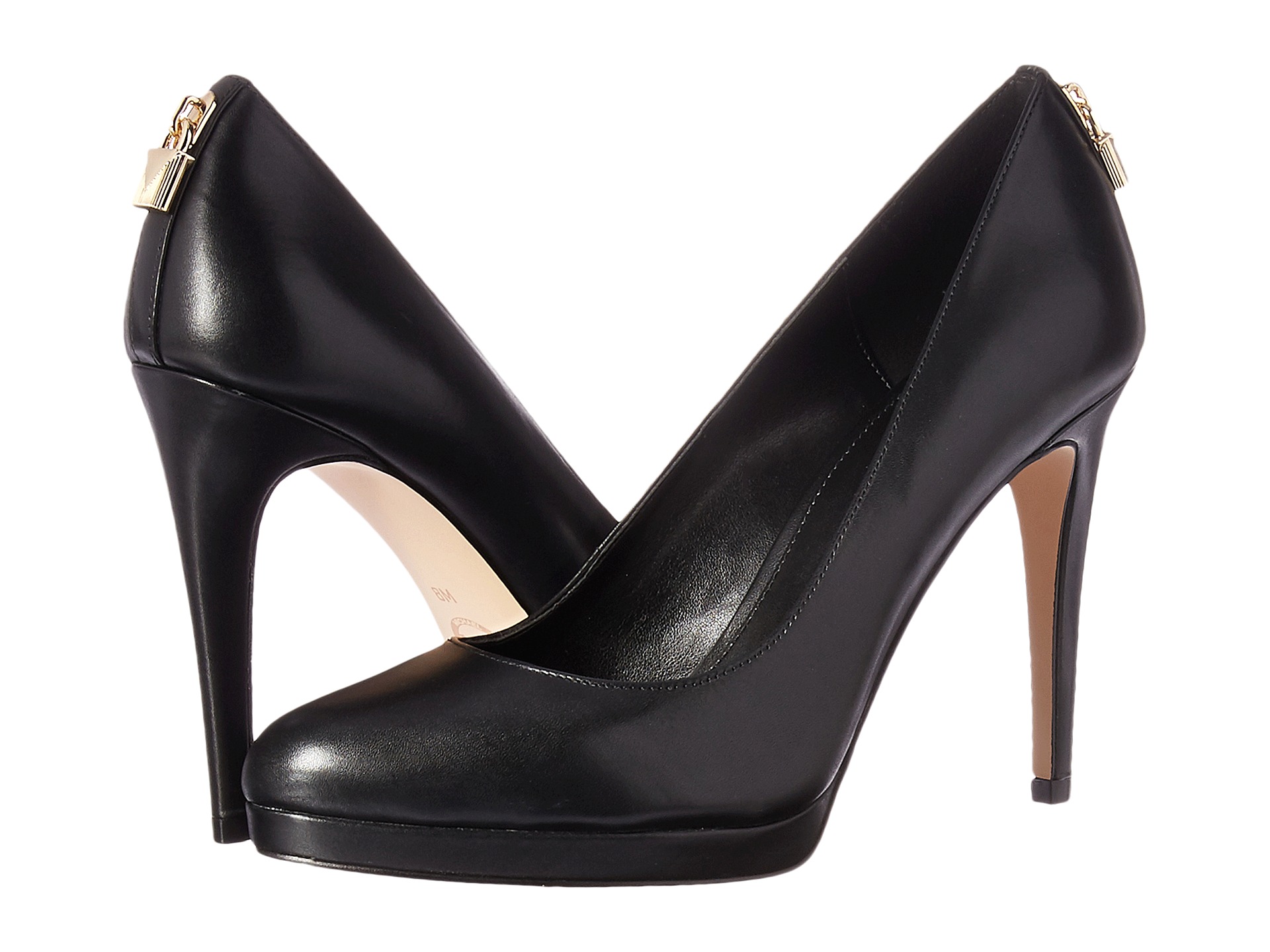 michael kors antoinette leather pump