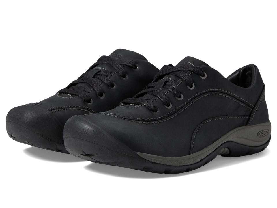 Keen Presidio II (Black/Steel Grey) Women's Shoes