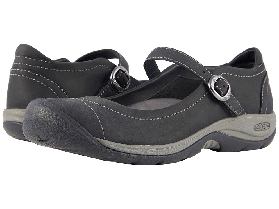 Keen Presidio II MJ (Black/Steel Grey) Women's Shoes