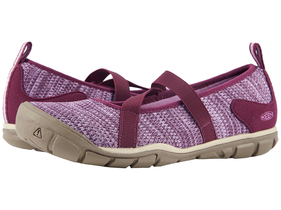Keen Hush Knit MJ (Grape Wine/Lavender Herb) Women's Shoes