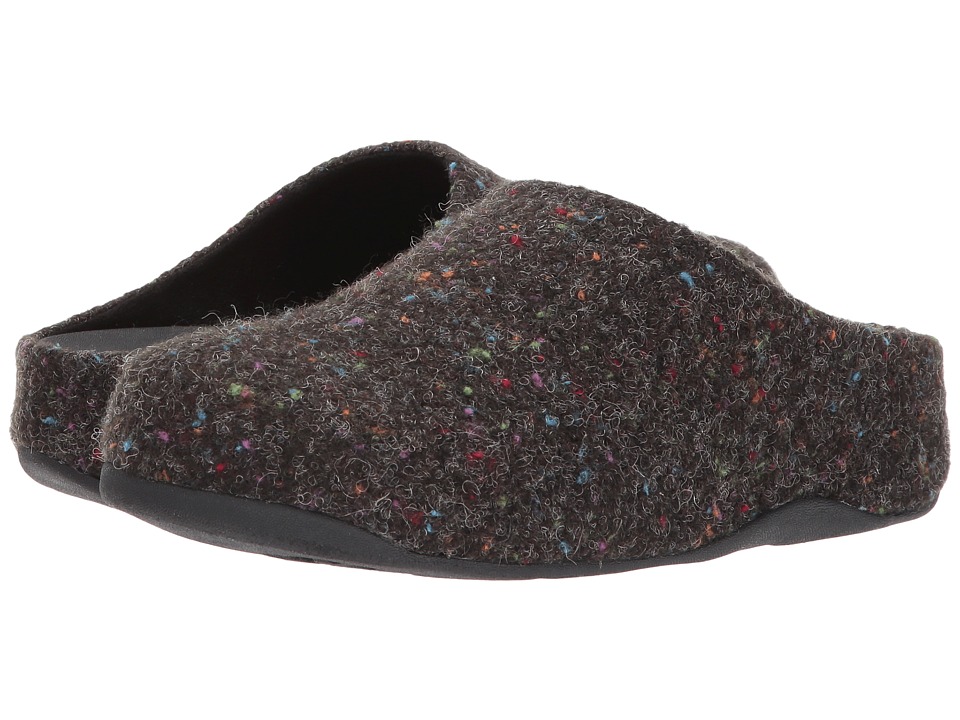 FitFlop Shuv Felt (Black) Clogs