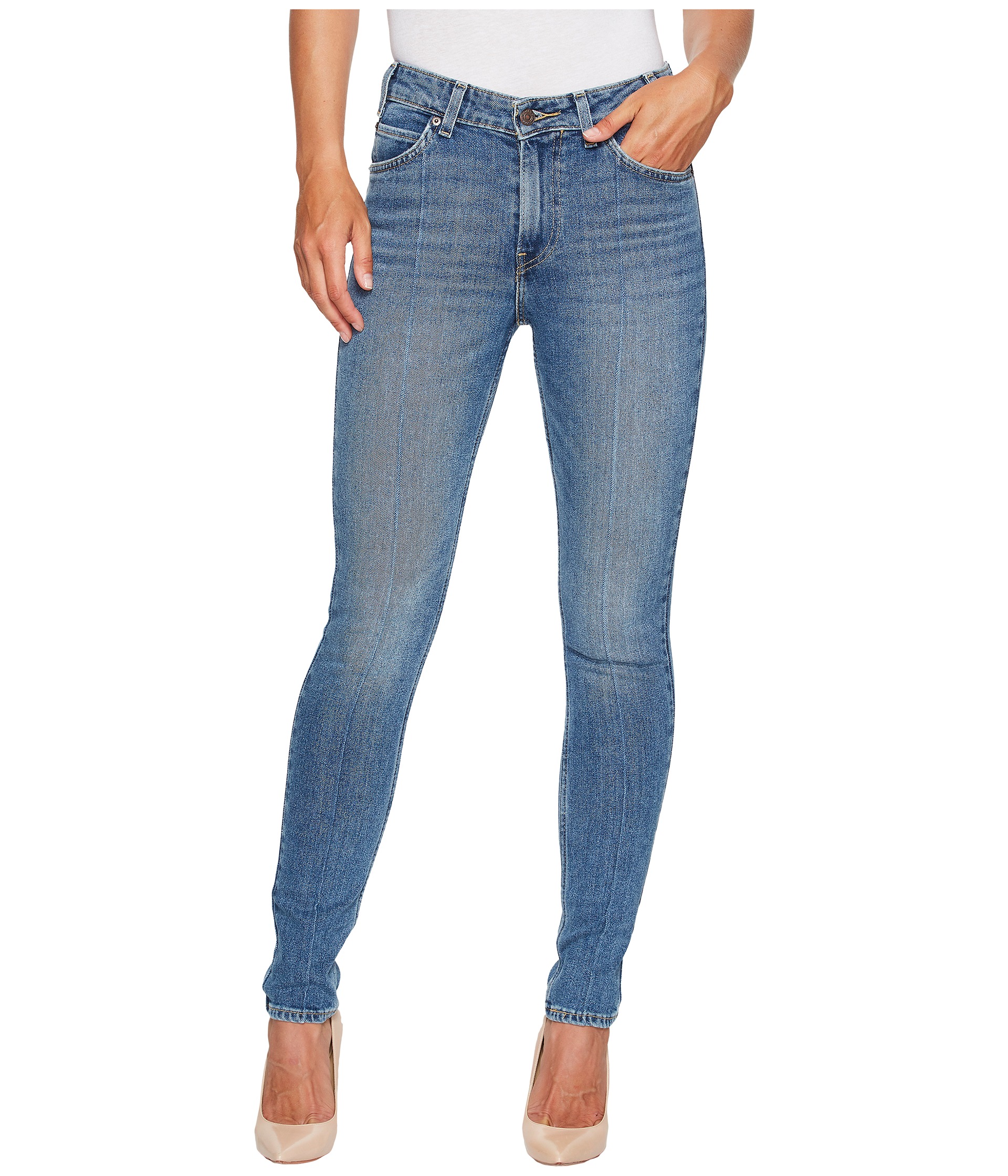 Levi's® Womens 721 Vintage High-Rise Skinny at Zappos.com