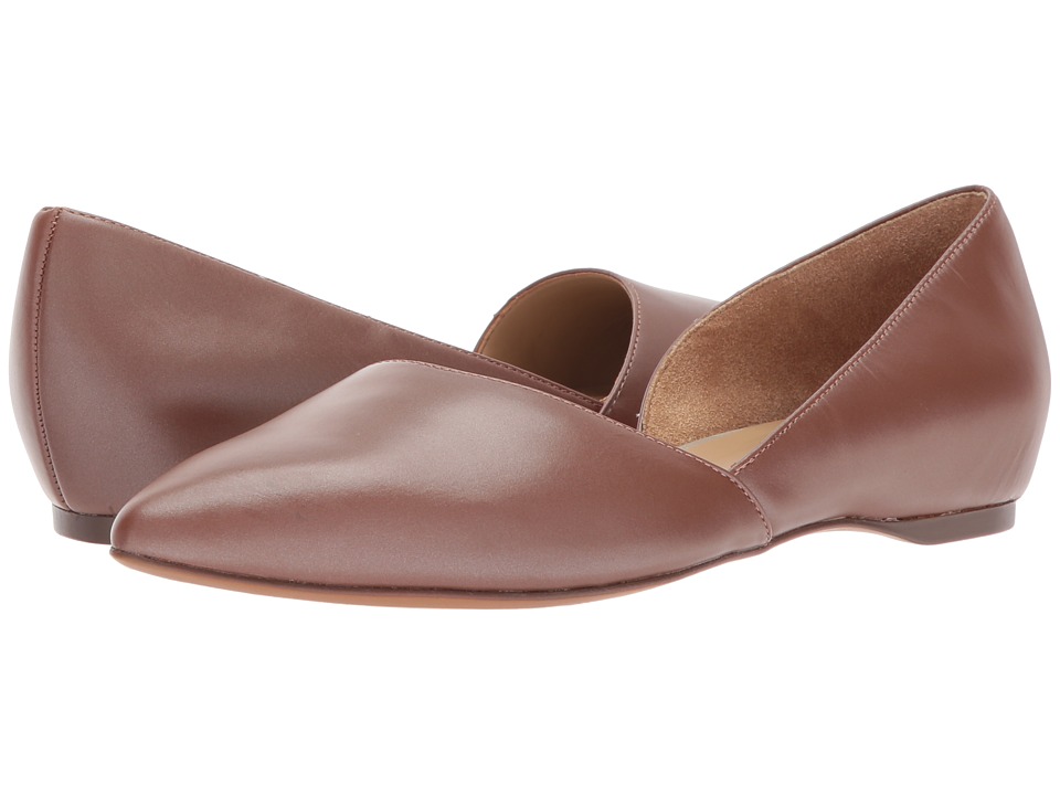 Naturalizer Samantha (Caramel Pearl Leather) Flats