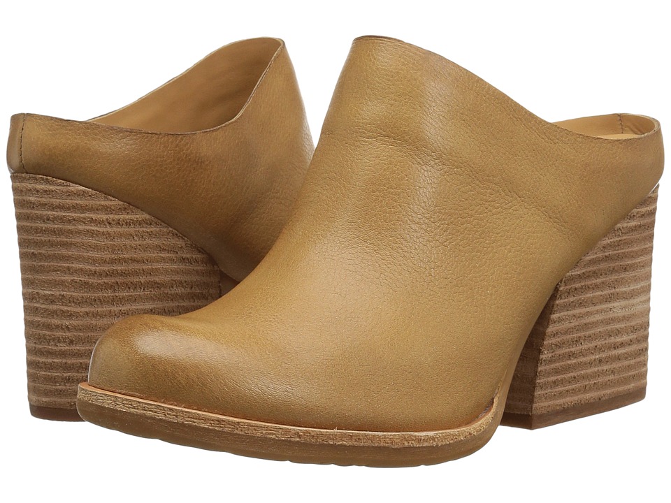 Kork-Ease Challis (Tan (Teak) Full Grain Leather) Clogs
