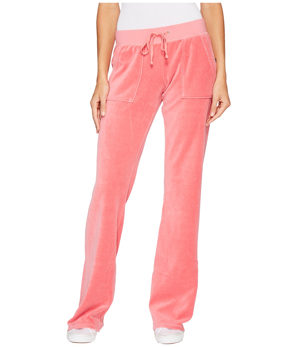 UPC 888699592514 product image for Juicy Couture - Del Rey Velour Pants (Frozen Strawberry) Women's Casual Pants | upcitemdb.com