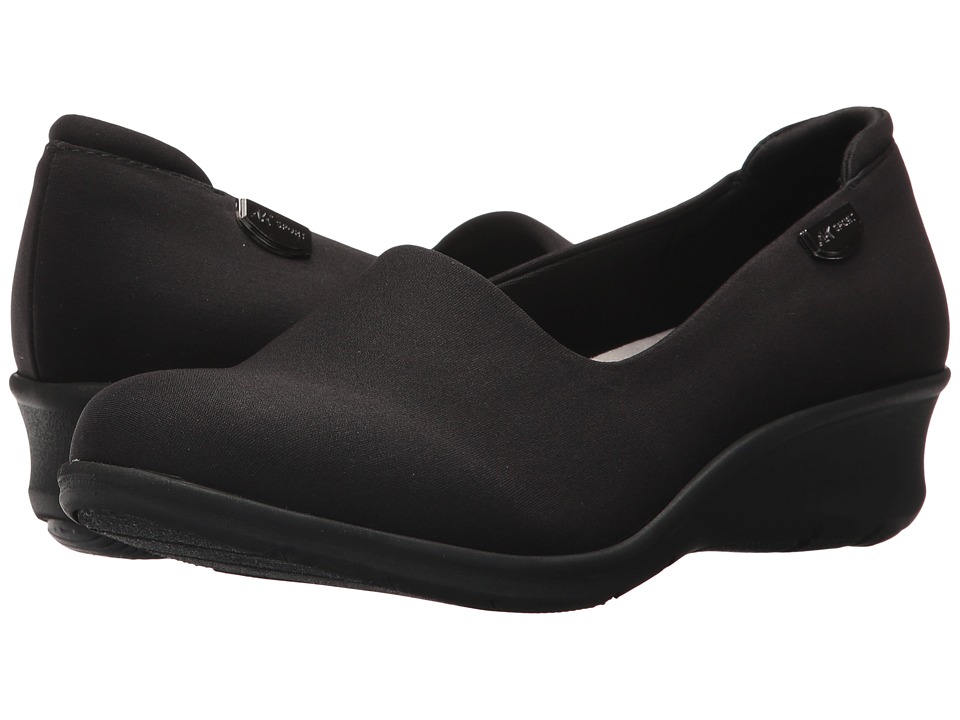 Anne Klein - Sasha Flat (Black Fabric) Womens Shoes
