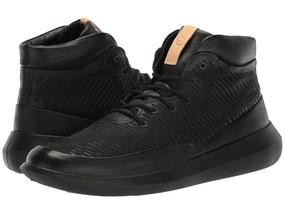 ECCO Scinapse Premium High (Black) Women's Shoes