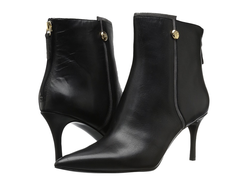 Nine West - Monsoon (Black/Dark Grey Leather) Women's Boots