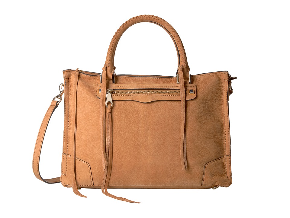 Rebecca Minkoff - Regan Satchel Tote (Almond 1) Tote Handbags