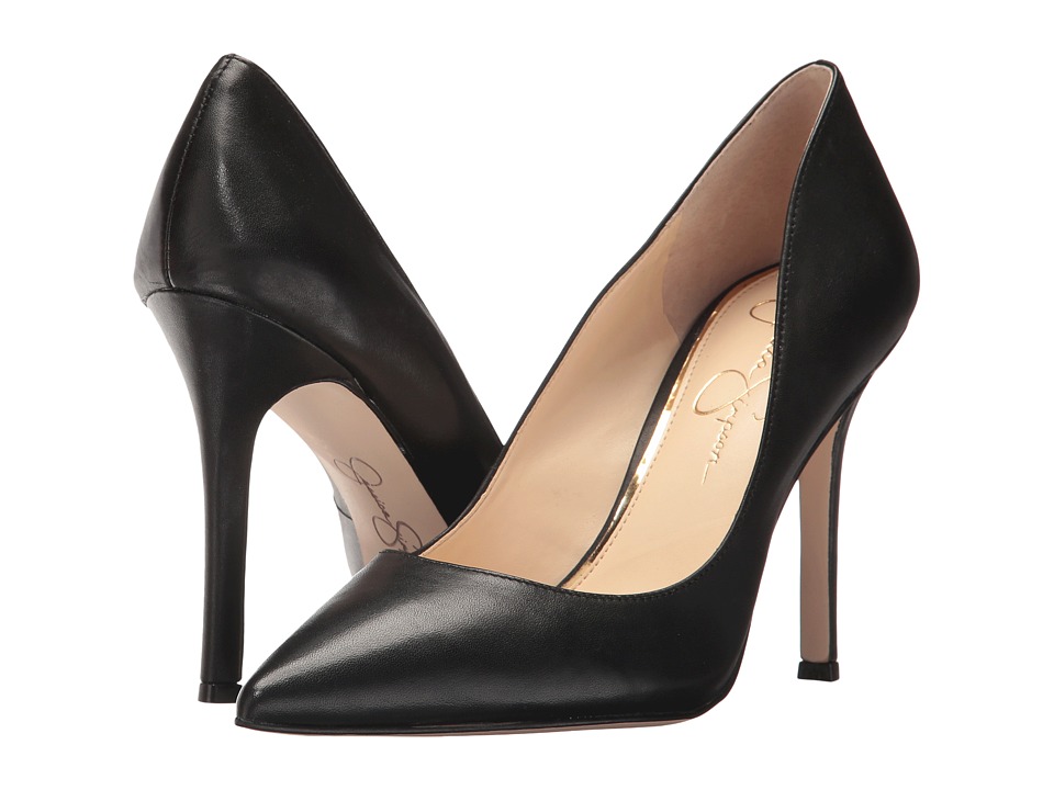 Jessica Simpson Blayke (Black Silky) High Heels