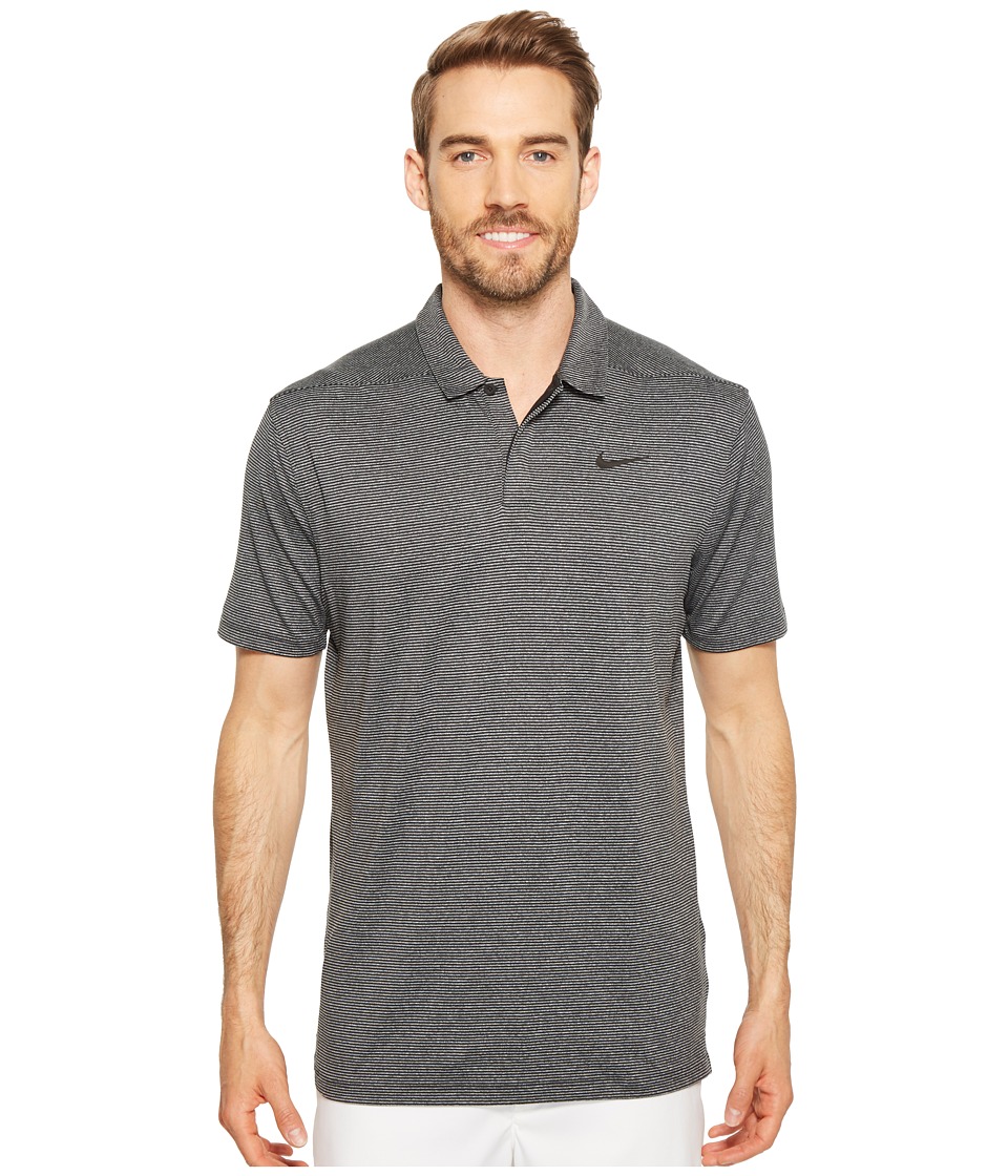 UPC 888408776860 product image for Nike Golf - Control Stripe Polo LC (Black/Black) Men's Clothing | upcitemdb.com