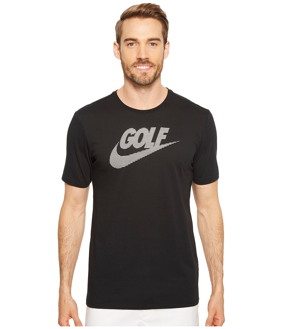 Nike Golf Graphic Tee (Black/White) Men