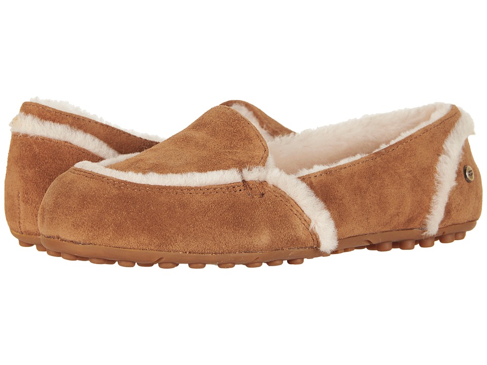 UGG Hailey (Chestnut) Slip-On Shoes