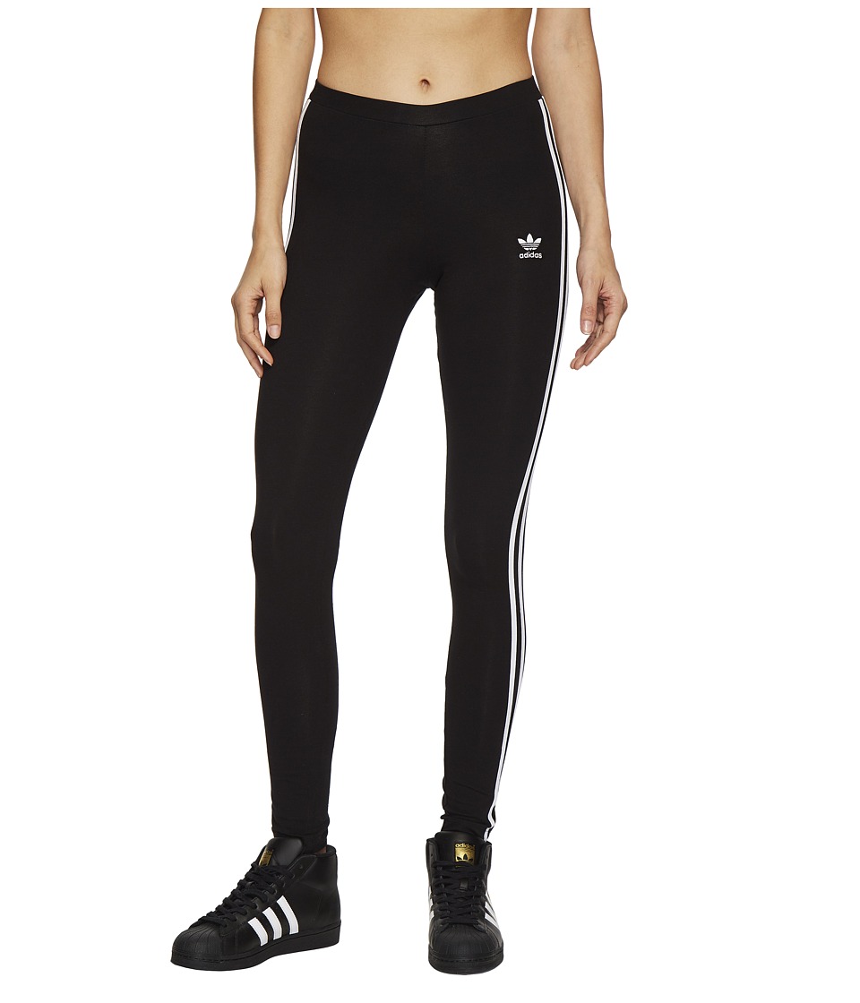 adidas Originals 3 Stripes Tights (Black) Women