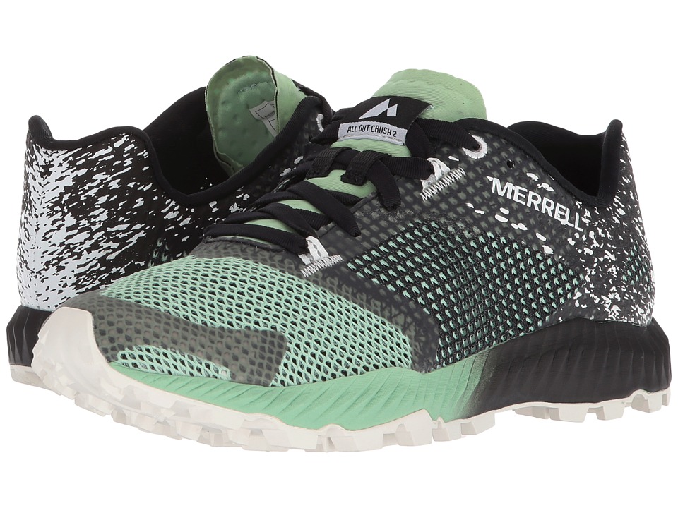 Merrell All Out Crush 2 (Black Ash) Women's Shoes