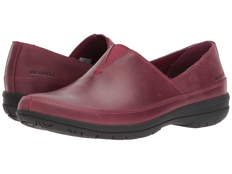 Merrell Encore Kassie Moc (Beet Red) Women's Shoes