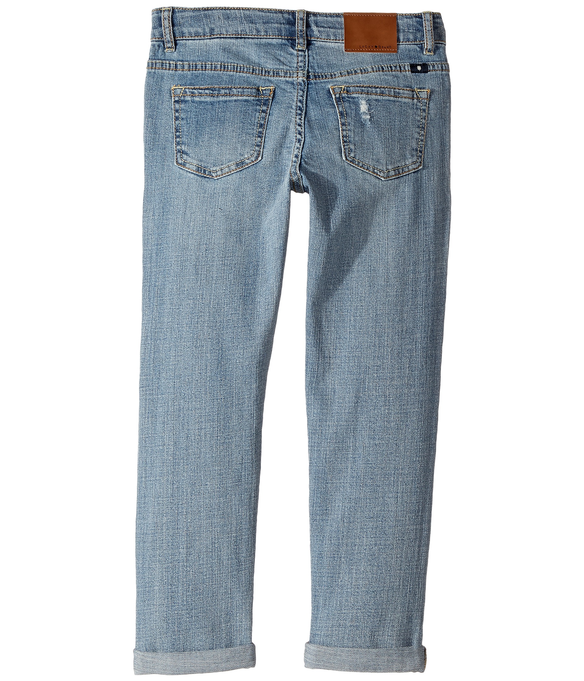 Lucky Brand Kids Carol Five-Pocket Boyfriend Jeans in Christie Wash ...