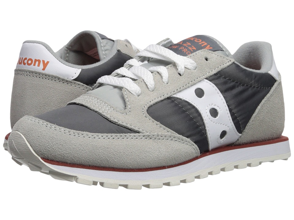 Saucony Originals Jazz Low Pro (Grey/White 1) Women's Classic Shoes