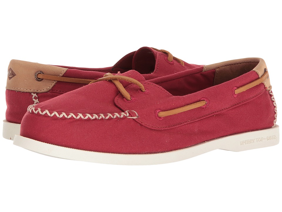 Sperry A/O Venice Canvas (Red) Women