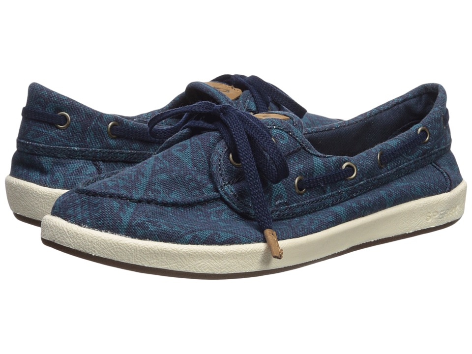 Sperry Drift Hale Tribal (Navy Multi) Women's Shoes