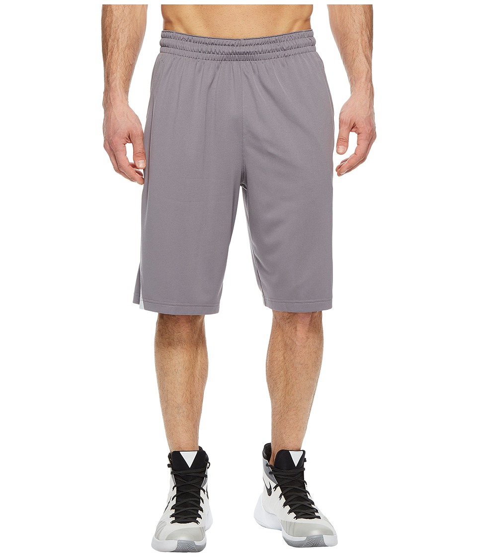 Nike Dry Buckets Basketball Short (Gunsmoke/Black/White) Men