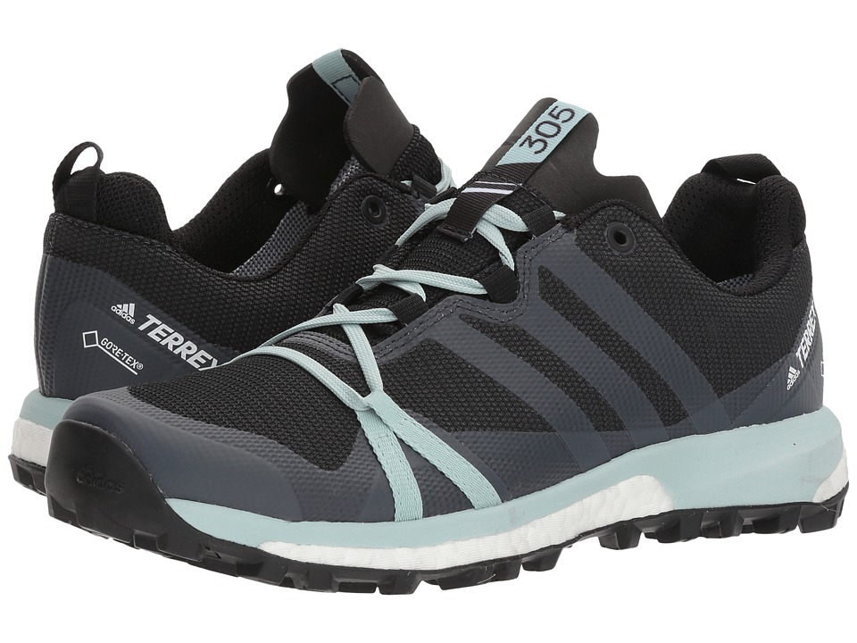 adidas Outdoor Terrex Agravic GTX (Carbon/Grey Three/Ash Green) Women's Running Shoes