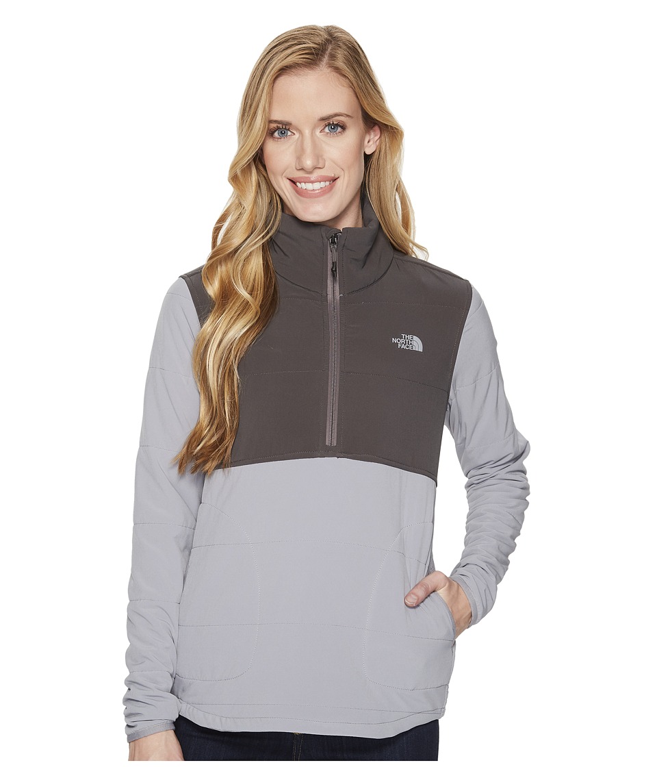 The North Face Mountain Sweatshirt 1/4 Zip (Mid Grey/Asphalt Grey) Women