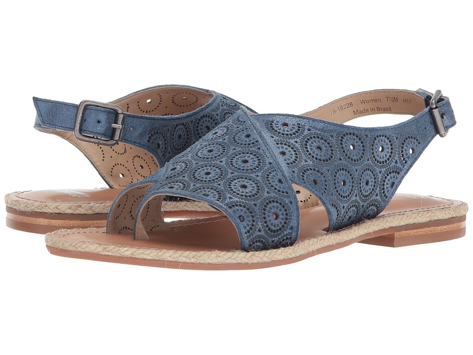 Johnston & Murphy Willow (Navy Metallic Leather) Women