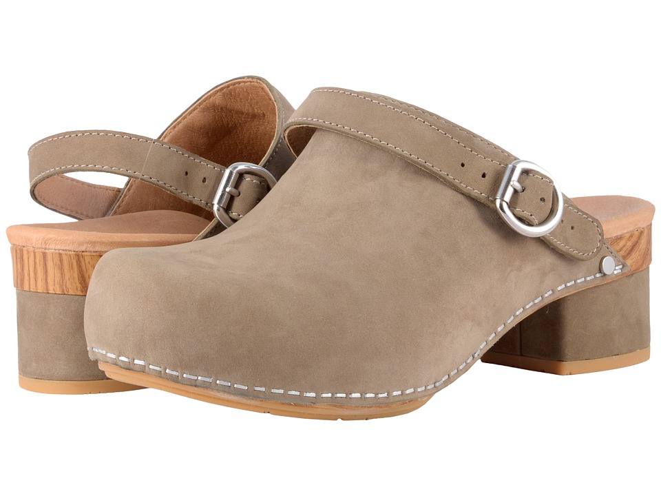 Dansko Marty (Taupe Milled Nubuck) Women's Shoes