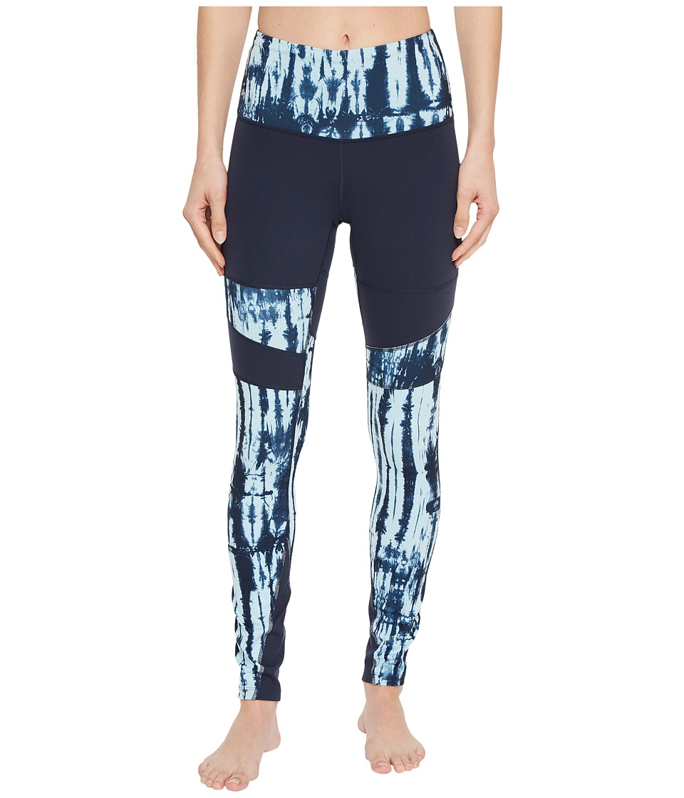 The North Face Motivation High-Rise Printed Tights (Urban Navy/Urban Navy Shibori Print) Women