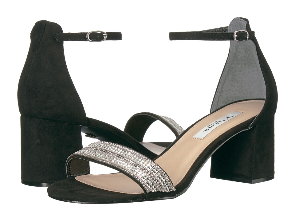 Nina Elenora (Black Glam Suede) Women
