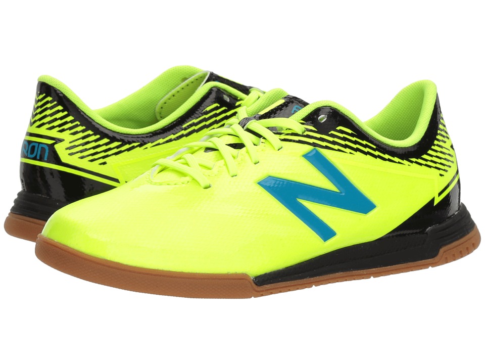 New Balance Kids JSFDIv3 Indoor Soccer (Little Kid/Big Kid) (Hi-Lite/Maldives) Kids Shoes