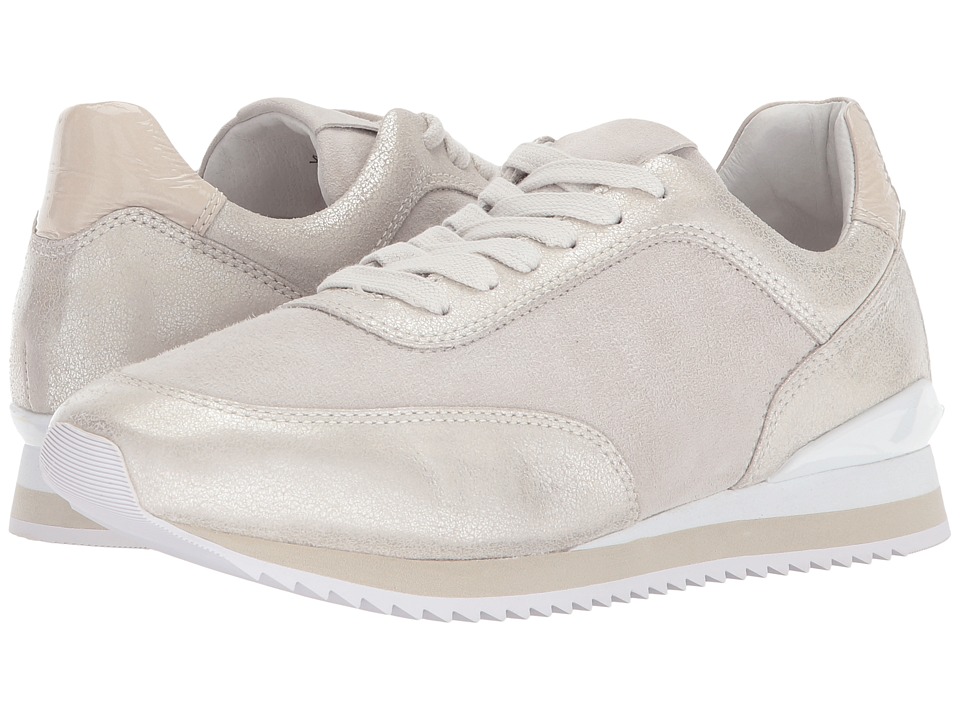 Johnston & Murphy Jules (Ice Metallic Leather/Kid Suede)