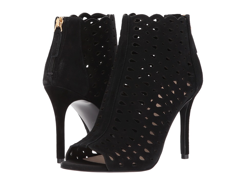 Nine West - Mubina (Balck/Black Suede) Womens Boots