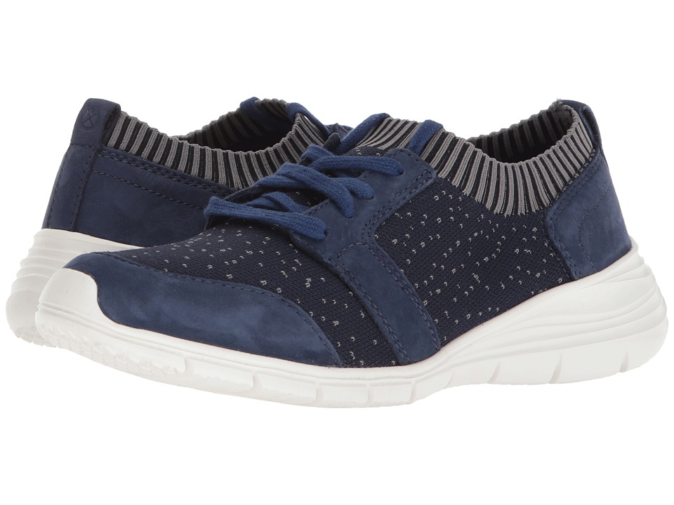 Hush Puppies Cypress Knit Lace-Up (Royal Navy Textile)