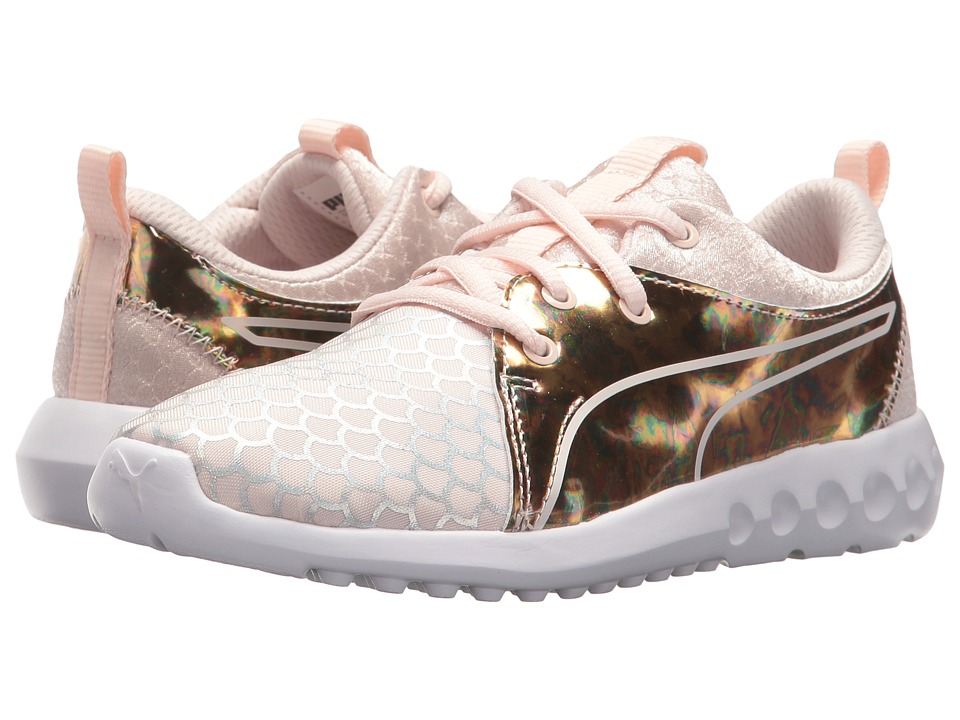 Puma Kids Carson 2 Mermaid (Little Kid) (Pearl/Pearl) Girls Shoes