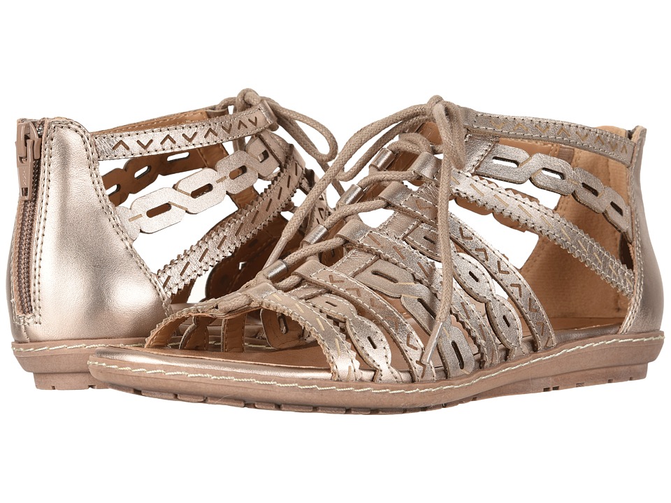 Earth Tidal (Titanium Pearlized Soft Leather) Women's Shoes