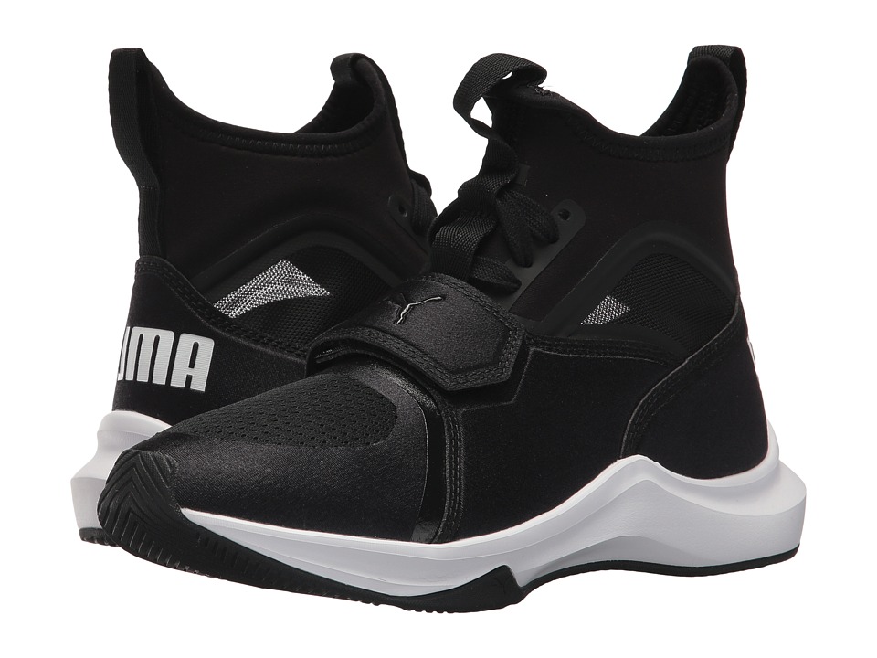 Puma Kids Phenom (Big Kid) (Puma Black/Puma Black) Kids Shoes