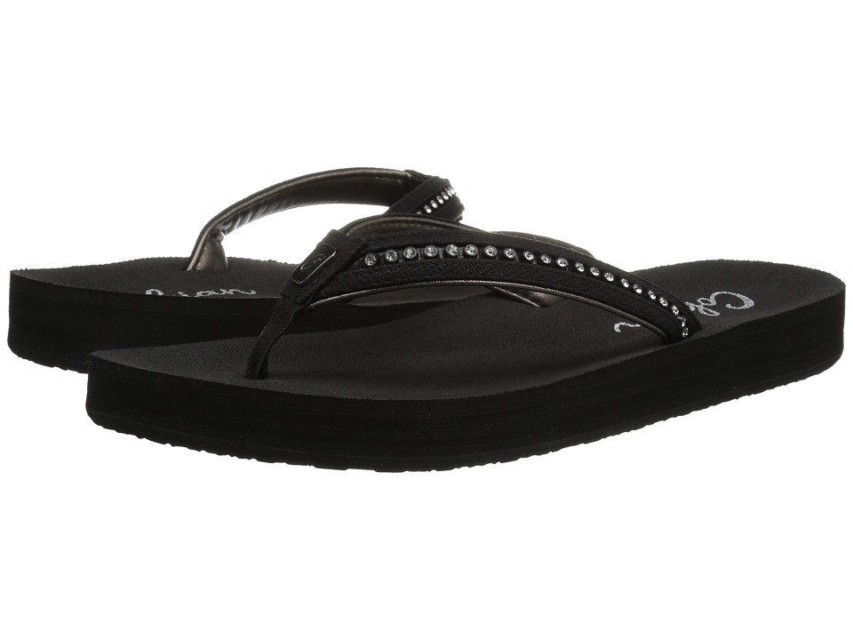 Cobian Cartier Skinny Bounce II (Black) Sandals