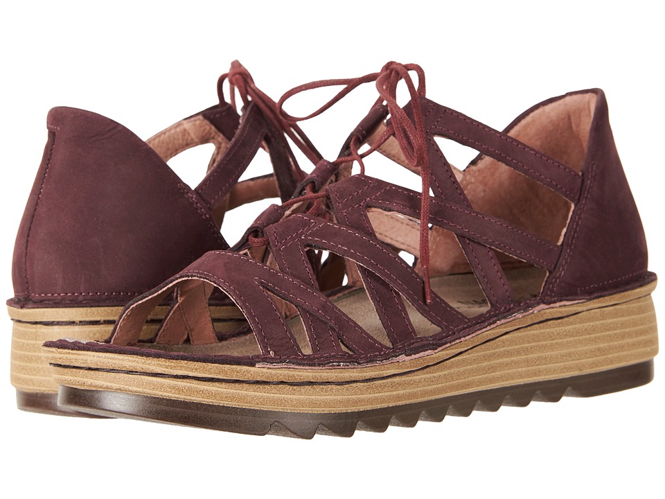 Naot Yarrow (Violet Nubuck) Women's Shoes