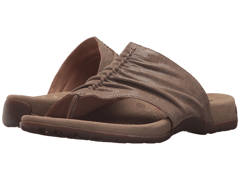 Taos Footwear Gift 2 (Taupe Printed Leather) Women's Shoes