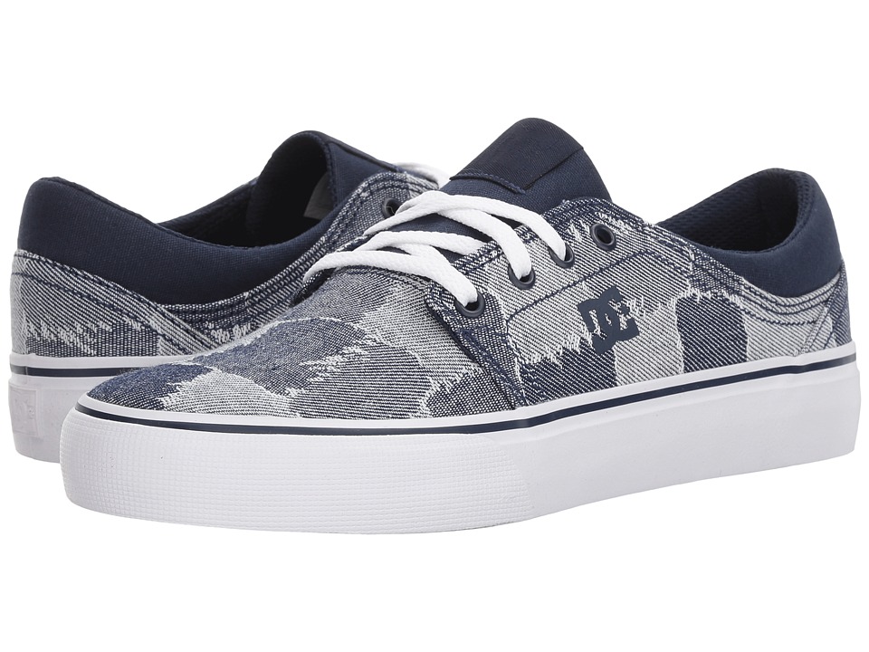 DC Trase TX LE (Blue/Blue/White) Women's Shoes