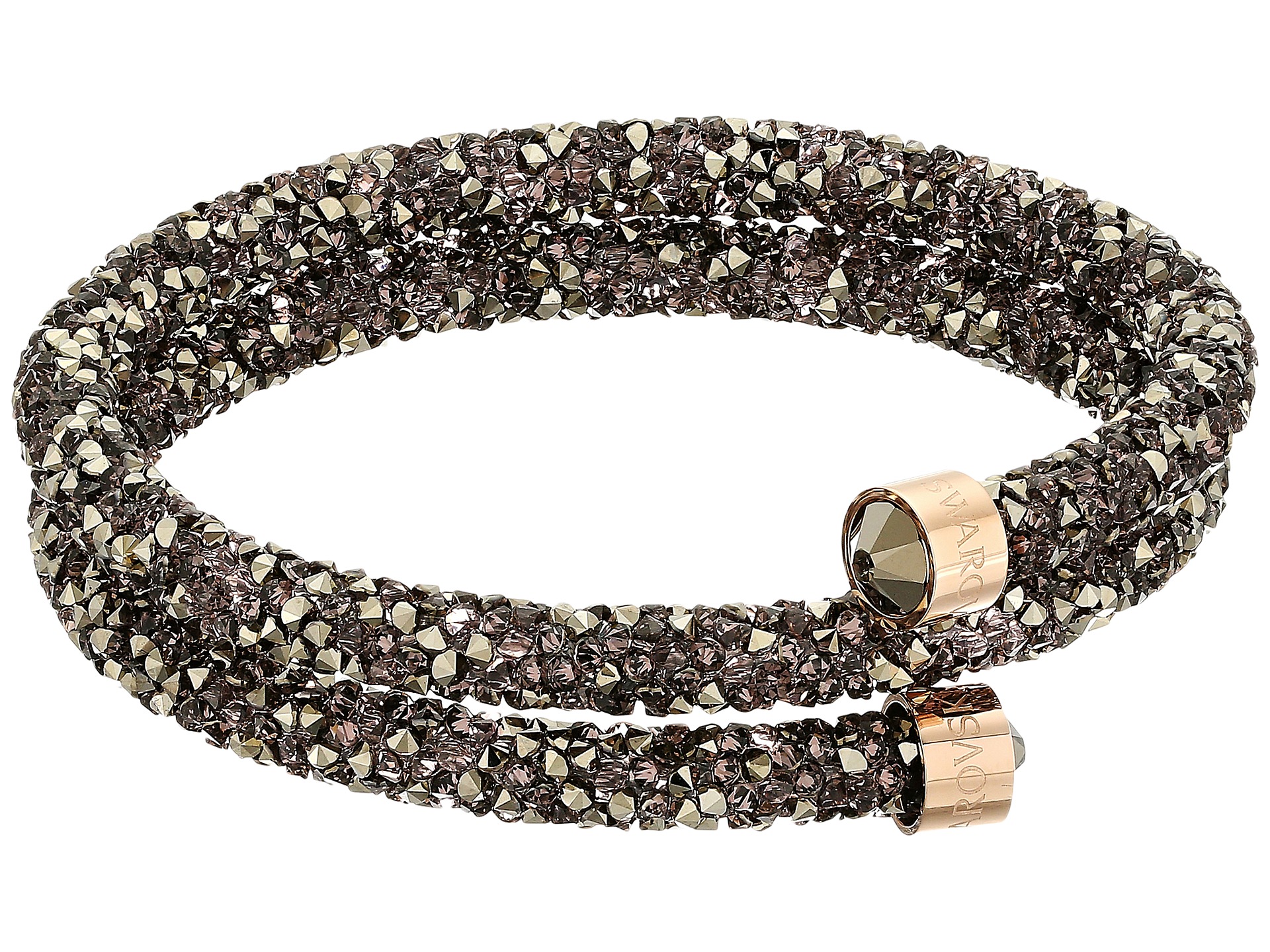 Swarovski Crystaldust Bangle Double Wrap Bracelet at Zappos.com