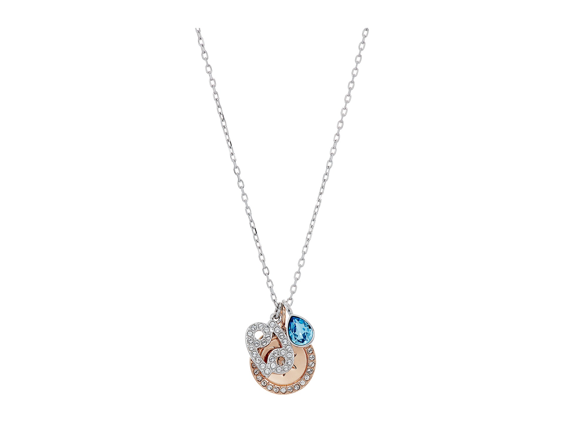 Swarovski Zodiac Pendant Cancer Necklace at Zappos.com