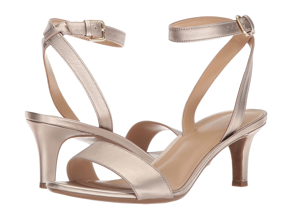 Naturalizer Tinda (Champagne Metallic Leather) 1-2 inch heel Shoes